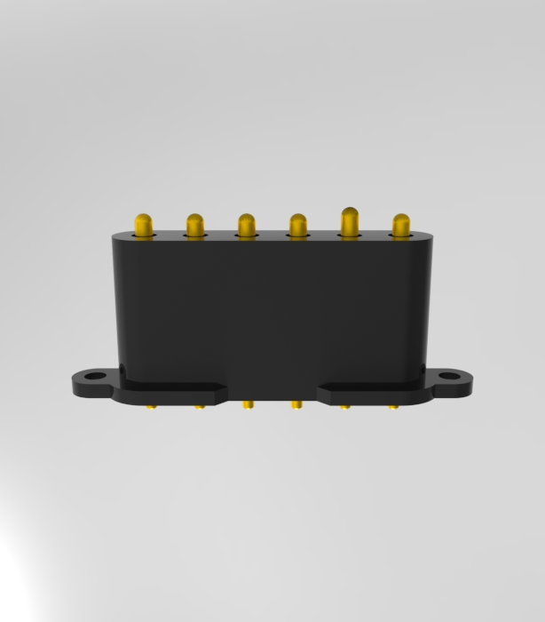 6P  4.0mm pitch pogo pin connector DP201514-6-PB