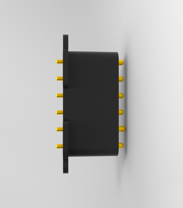 6P  4.0mm pitch pogo pin connector DP201514-6-PB