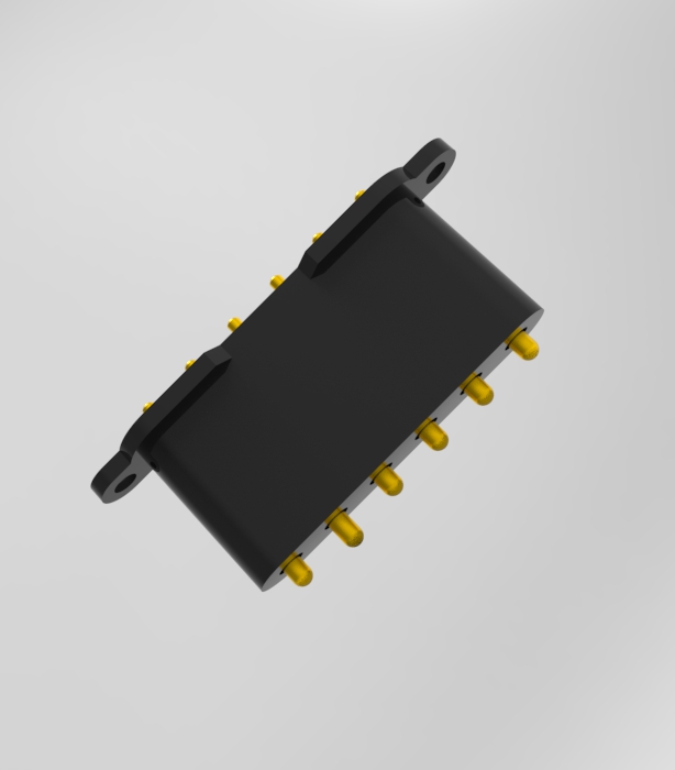 6P  4.0mm pitch pogo pin connector DP201514-6-PB